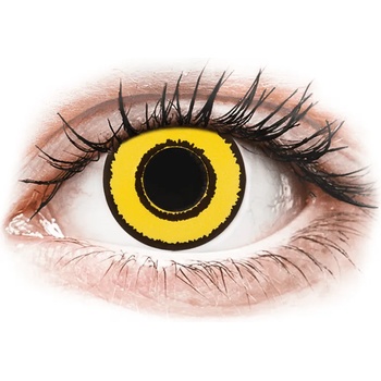 Image 1 of Gelflex CRAZY LENS - Yellow Twilight - дневни без диоптър (2 лещи)