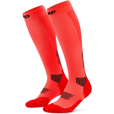 CEP Běžecké podkolenky 5.0 dámské neon coral