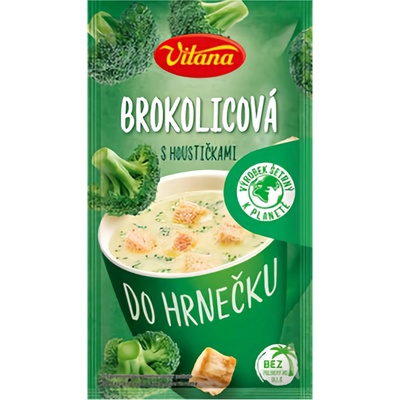 Vitana Do Hrnečku Instantní brokolicová polévka s houstičkami 21g