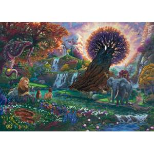 Schmidt Spiele - Puzzle Zac Kinkade: The garden of Eden - 1 000 piese