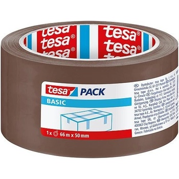 Tesa Basic baliaca páska základná hnedá 66 m x 50 mm
