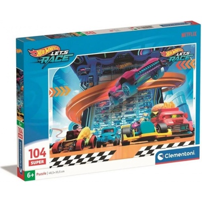 Clementoni Hot Wheels 2 104 dielov