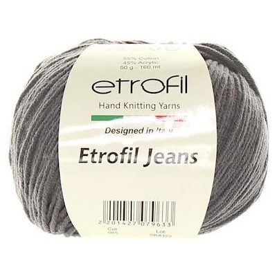 Etrofil Jeans uhelná šedá 065