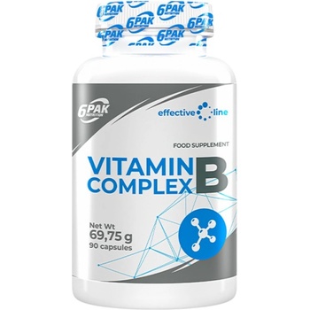Image 1 of 6PAK Nutrition Vitamin B Complex [90 капсули]