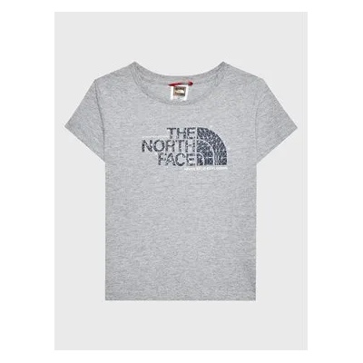 The North Face Тишърт Graphic NF0A7X5B Сив Regular Fit (Graphic NF0A7X5B)