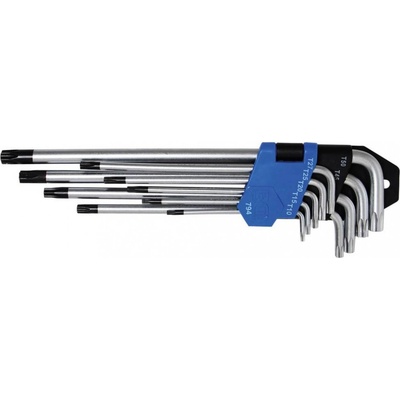 BGS technic Súprava imbusových kľúčov v tvare L veľmi dlhé T-Star pre torx / T-Star s dierou pre torx T10 - T50 9 ks BGS 793 BGS 794