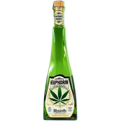 Hill´s Absinth Euphoria Cannabis 70% 0,5 l (čistá fľaša)