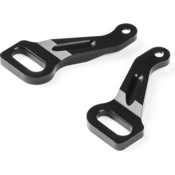 Xray X4'23 ALU FRONT STEERING PLATE SWISS 7075 T6 L+R