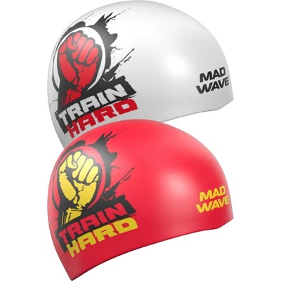 Mad Wave плувна шапка mad wave train hard reversible swim cap