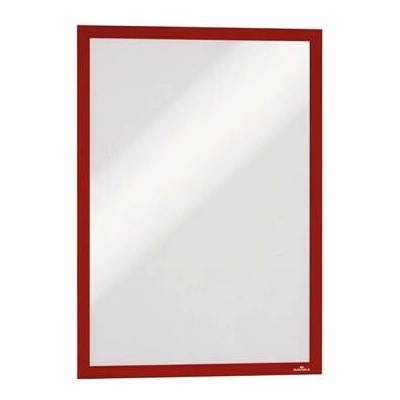 Informačný rám, A3, samolepiaca zadná strana, DURABLE "DURAFRAME®", červená