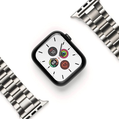 Ringke Стоманена каишка за Apple Watch 38мм, 40мм, 41мм, 42мм (2024) - Ringke Metal One Classic Band (сребрист)