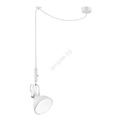 Висящ полилей IRMA 1xE14/28W/230V бял (LA44811)