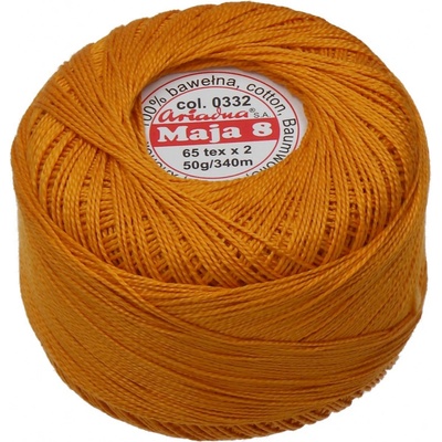 Ariadna Háčkovacia priadza Maja 8 50 g - 0332