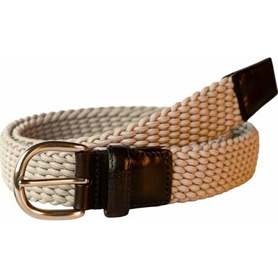 Berwick Strečový pletený pásek ze Španělska Carmona Soft Beige