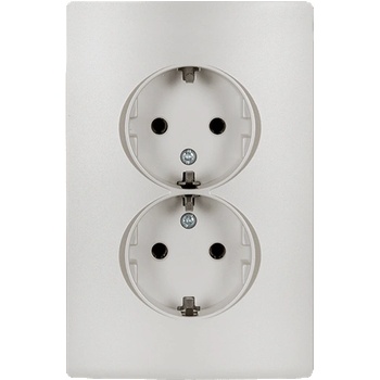 ELMARK Rhyme ДbОЕН КОНТАКТ ШУКО БЯЛ МЕТАЛИК (11371)