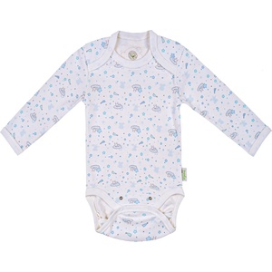 Bio Baby Боди с дълъг ръкав Bio Baby - Органичен памук, 74 cm, 6-9 месеца (97220134) - ozone