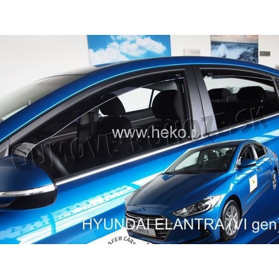 Deflektory Hyundai Elantra 2016-2020