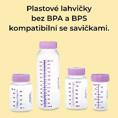 Sterifeed jednorázová plastová kojenecká láhev transparentní 100 ml