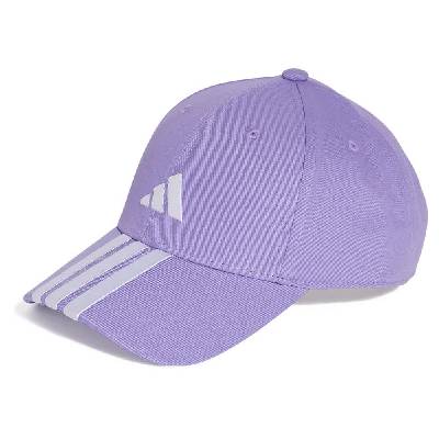 Бейзболна шапка Adidas 3 Stripes New Logo Baseball cap - Purple (Violet Fusion / White)