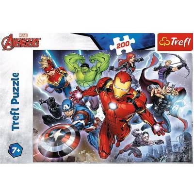 Trefl - Puzzle Brave Avengers - 200 piese