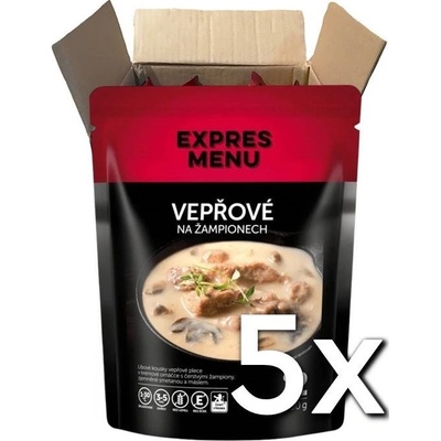 EXPRES MENU Bravčové na šampiňónoch 5 x 600 g