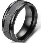 HARAHU Пръстен TR-17141 - Черен / 52mm KP17141