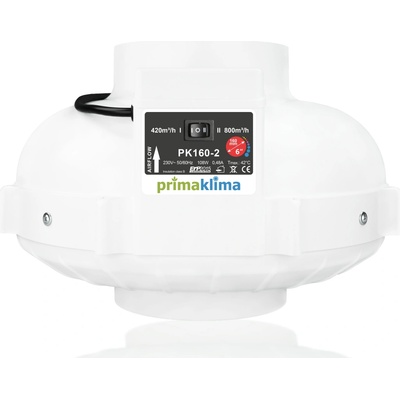 Prima Klima 390/760 m3/h 150 mm 2-rychlosti (PK150-2)