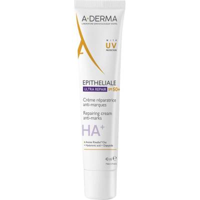 A-DERMA Epitheliale A. H. Възстановяващ крем срещу следи, SPF50+, 40 ml