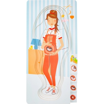 Small Foot vrstvené puzzle těhotenství – Hledejceny.cz