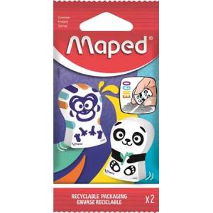 Faber-Castell Гумичка, смесени модели, MAPED "Ergo Fun Multicolor (119002)