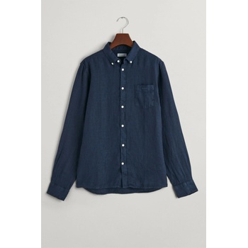 Gant Reg. Linen Ls Bd Shirt modrá