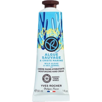 Yves Rocher Bain Nature Крем За Ръце Диви Водорасли Крем за ръце унисекс 30ml