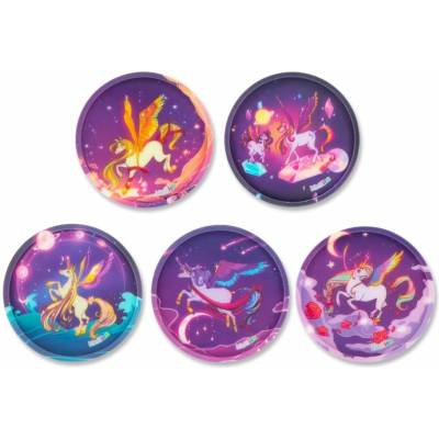 Sada ozdôb na batoh Ergobag Kletties Set - Pegasus uni