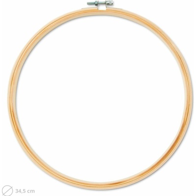 Drevený vyšívací kruh 34 5cm 1 ks