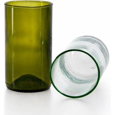 DT GLASS Sklenky z lahví od vína s atypickými estetickými rysy čirá 80 mm 10 x 200 ml