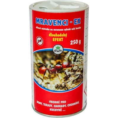 Biom Mravenci EX prášok proti mravcom 250 g