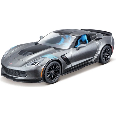 Maisto Chevrolet Corvette Grand Sport 2017 Grey Assembly Line 1:24