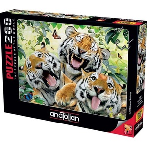 Anatolian Пъзел Anatolian - Селфи на тигри, 260 части (P3332)