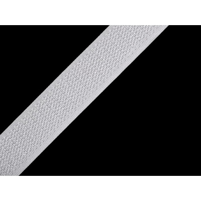 Prima-obchod Suchý zip háček šíře 20 mm bílý, barva Bílá