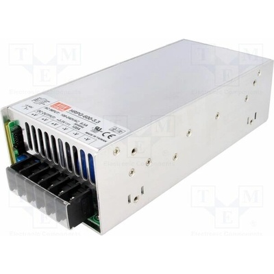 MEAN WELL HRPG-600-3.3 Napájecí zdroj: spínaný; k vestavbě,modulový; 396W; 3,3VDC; 120A
