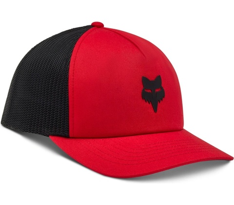 Fox Head Trucker Hat flame red
