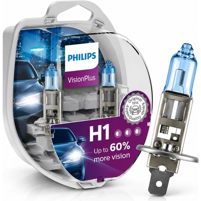 Philips VisionPlus 12258VPS2 H1 P14,5s 12V 55W