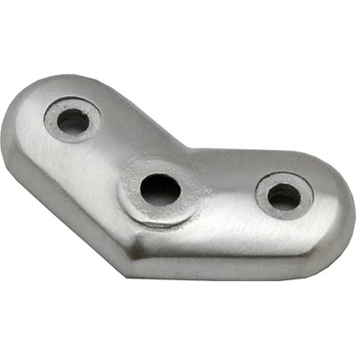 Nadpájacia platňa (45° uhol) na trubku ø42.4mm, AISI304