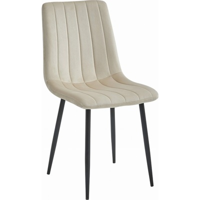 Textilomanie Lava sametová Béžová s černými nohami