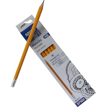 Spree Молив с гума Spree Art HB 2.2 mm Hexagonal