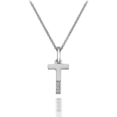 Hot Diamonds Náhrdelník Micro T Clasic HDDP420