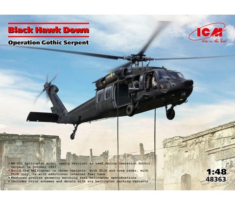 ICM Black Hawk Down Operation Gothic Serpent 1 48
