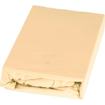 Vesna prostěradlo jersey Excellent krémové 60x120