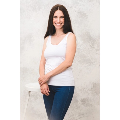 Meracus Lisa white Bambusové tielko