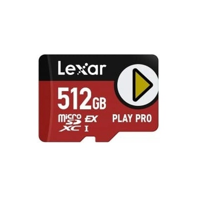 Lexar 512GB microSDXC Express PLAY Pro LMSXPS0512G-BNNNG